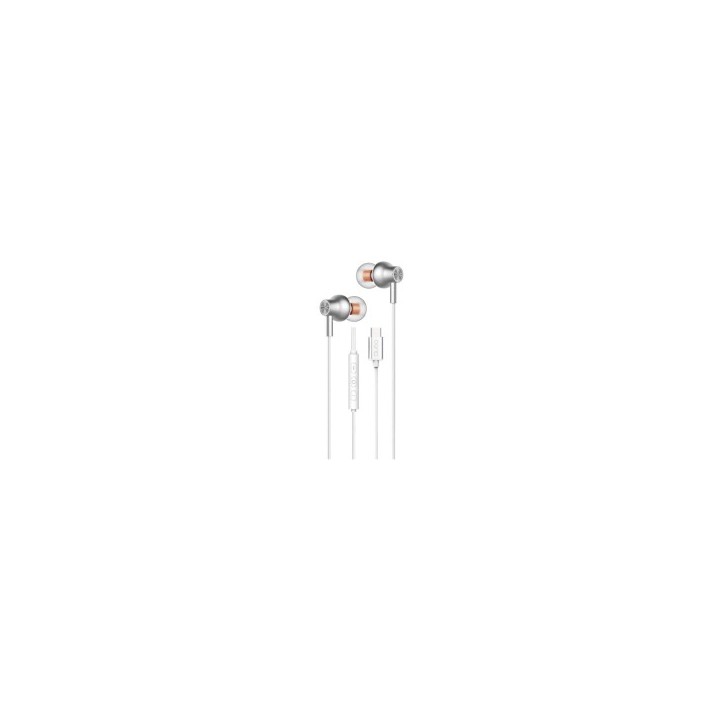 Auricular Qubo AU300CWT Blanco USB C
