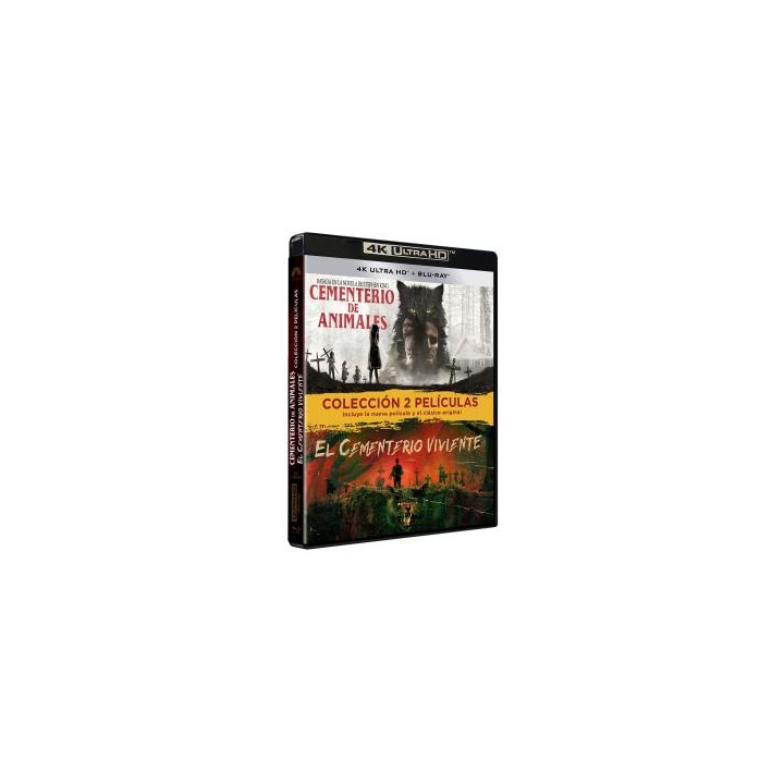 Cementerio de Animales + Cementerio Viviente (4K UHD) - BD