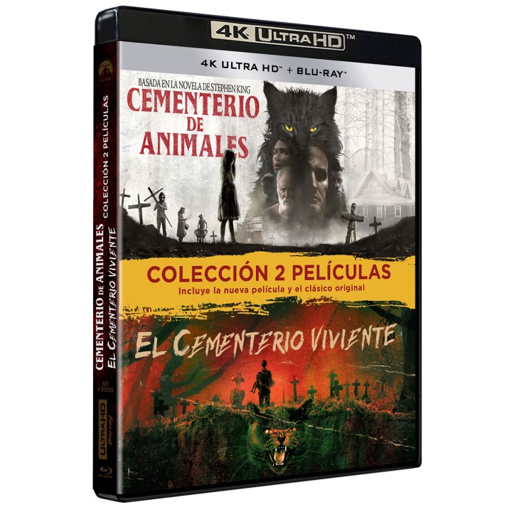 Cementerio de Animales + Cementerio Viviente (4K UHD) - BD