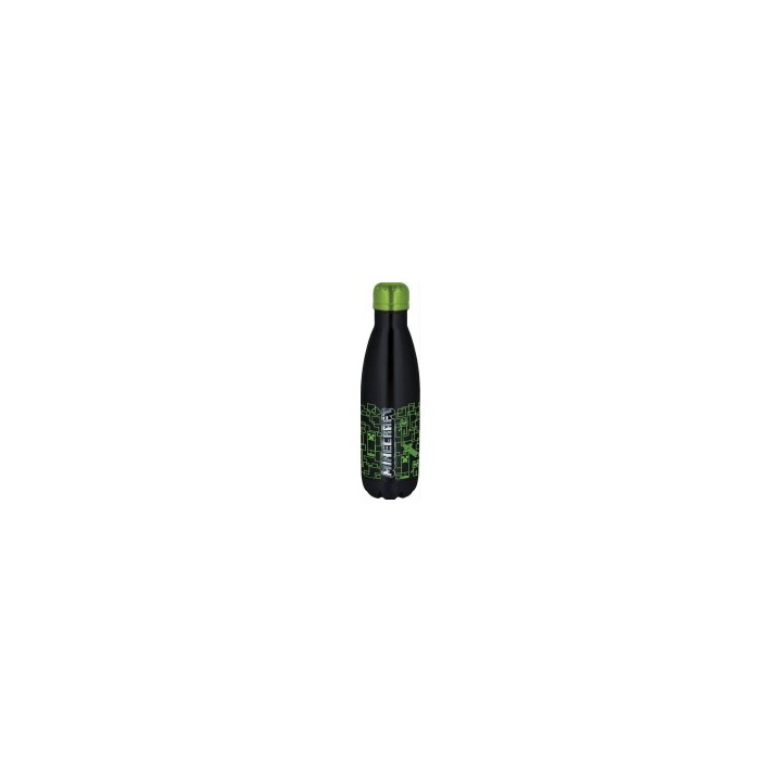 Botella de aluminio Minecraft 780 ml mono