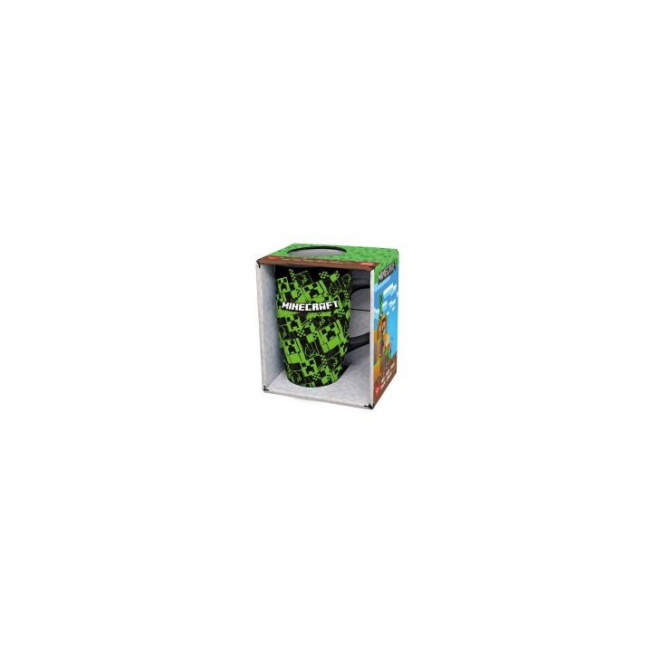 Taza de Cerámica Latte 695 ml en Caja Regalo Minecraft IconicMono