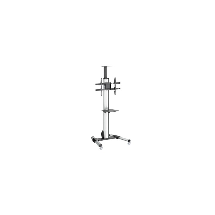 StarTech.com Carro de Transporte para Televisor de 32 a 70 Pulgadas - Carrito AV Móvil Mesa Rodante para TV VESA con Ajuste de