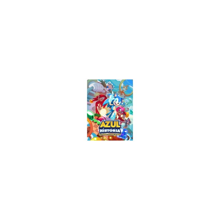 Azul historia la genesis de sonic el erizo