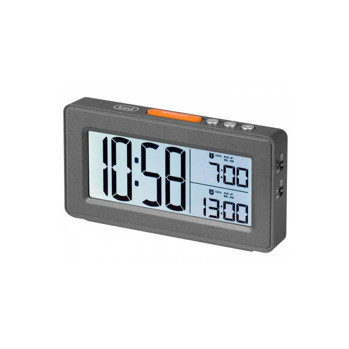 Reloj digital Trevi 3P40 LCD 2 Alarmas