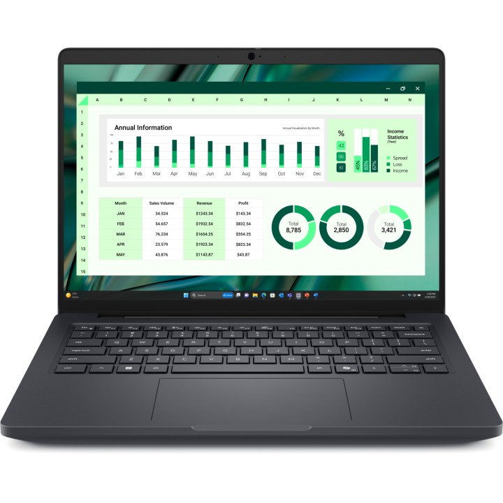 DELL Pro Max 14 MC14250 Intel Core Ultra 7 265H Estación de trabajo móvil 35,6 cm (14") Full HD+ 16 GB LPDDR5x-SDRAM 512 GB SSD