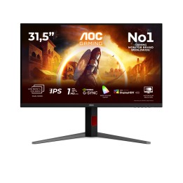 AOC G4 U32G4U pantalla para PC 80 cm (31.5") 3840 x 2160 Pixeles 4K Ultra HD Negro, Rojo
