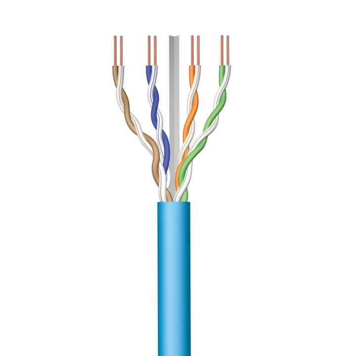 Ewent IM1221 cable de red Azul 30 m Cat6a U/UTP (UTP)