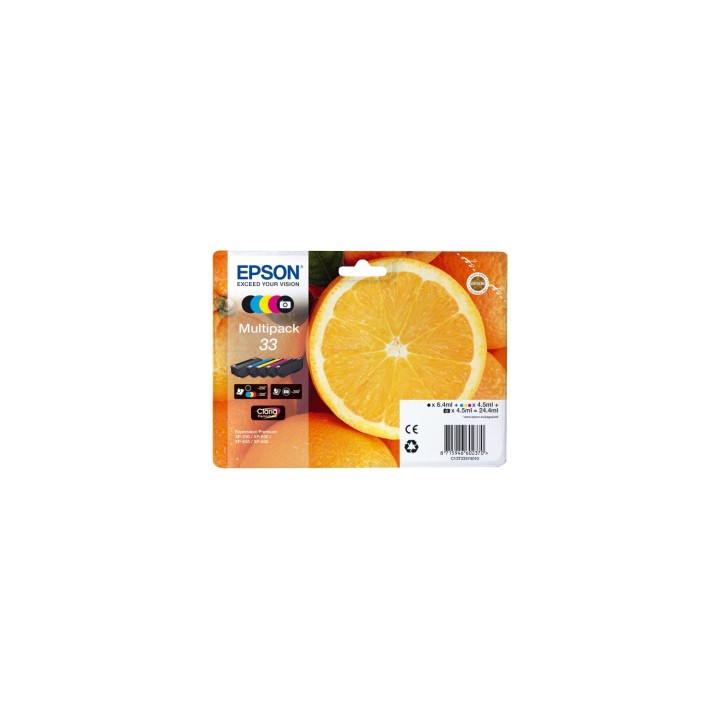CARTUCHO EPSON 33 MULTIPACK 5COLORES C13T33374010