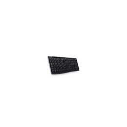 Logitech Wireless Keyboard K270 teclado Hogar RF inalámbrico AZERTY Francés Negro