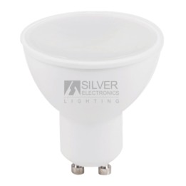 BOMBILLA LED SILVER ELECTRONIC ECO DICROICA GU10 7W 567LM 1440710