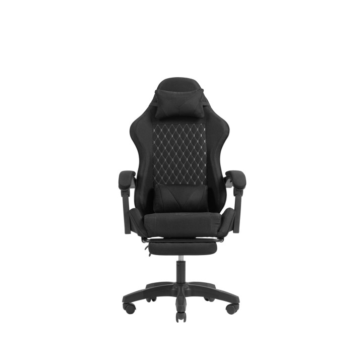 Mars Gaming MGC-X Fabric Silla para videojuegos de PC Asiento acolchado Negro