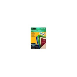 PACK DE 50 PORTADAS DE CARTON EXTRA RIGIDO FELLOWES TAMAÍ‘O A4 750 GRAMOS NEGRO 5135701
