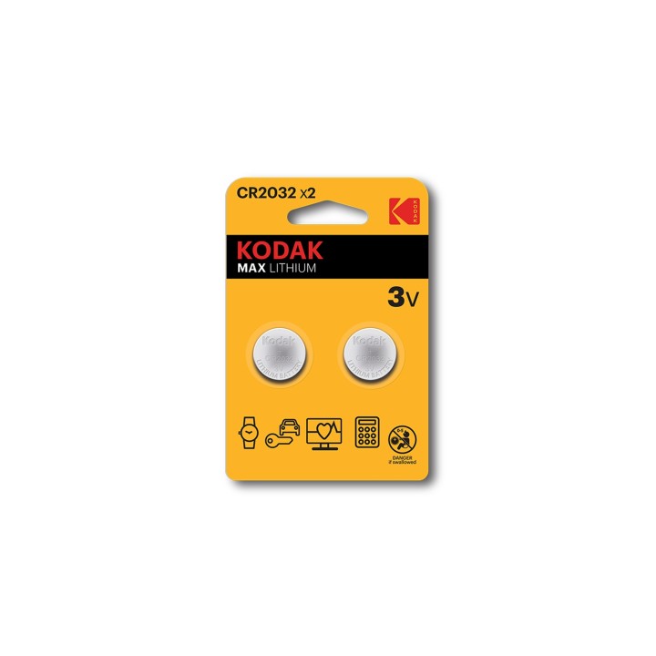 BLISTER KODAK PILA BOTON / LITIO ULTRA CR 2032 30417687