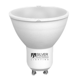 BOMBILLA LED SILVER ELECTRONIC ECO DICROICA GU10 7W 567LM 1460710