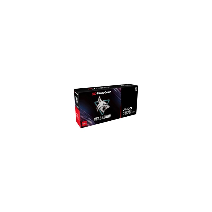 PowerColor Hellhound AMD Radeon RX 9060 XT 16GB GDDR6