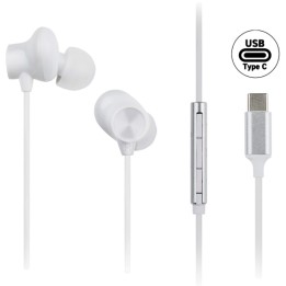 Panasonic RP-TCM225DEW Auricular USB-C Blanco