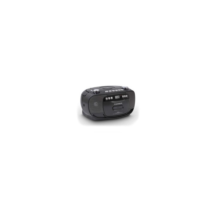 Thomson RK200CD sistema estéreo portátil Analógica 2,4 W AM, FM Negro Reproducción MP3