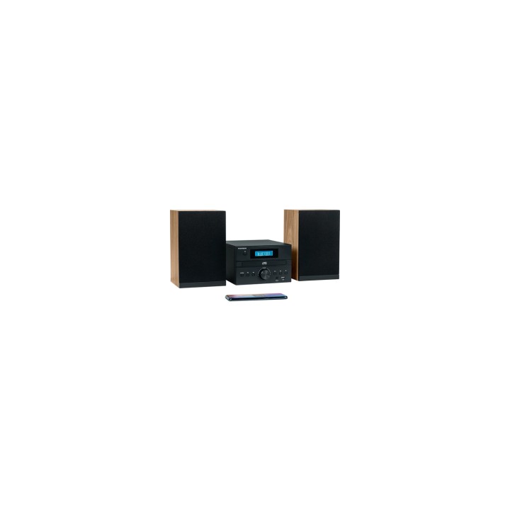 Thomson MIC122BT Microcadena de música para uso doméstico 10 W Negro, Plata
