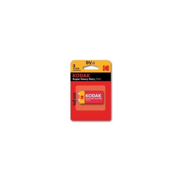 Kodak CTA 30953437 pila doméstica Batería de un solo uso 9V Cloruro de zinc