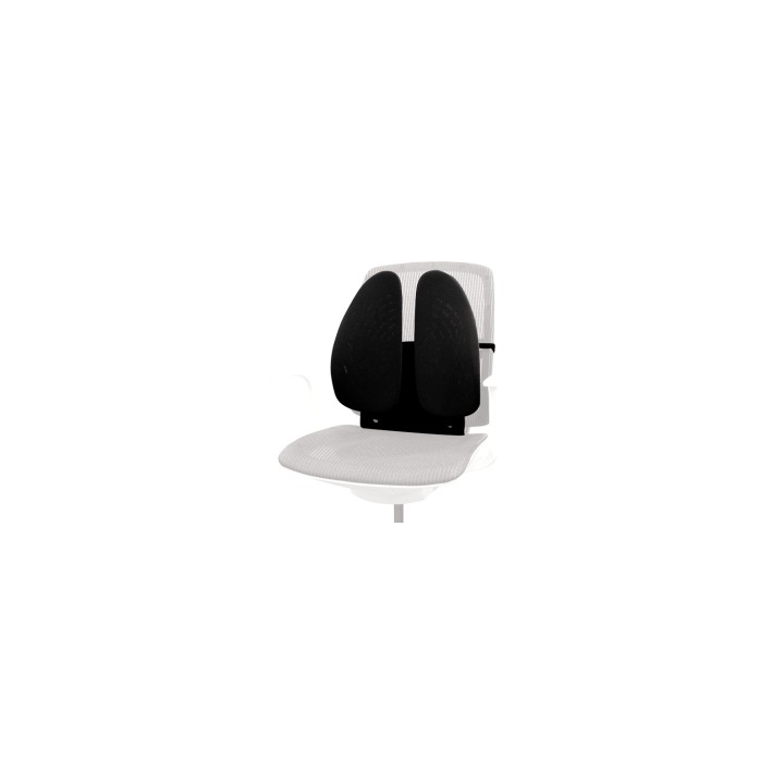 Fellowes 8026401 soporte lumbar para respaldos Negro