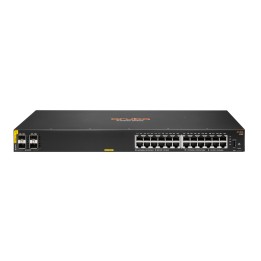 Hewlett Packard Enterprise Aruba 6100 PoE 4SFP+ 370W Gestionado L3 Gigabit 10G (10/100/1000) EnergÍ­a sobre Ethernet (PoE) 1U
