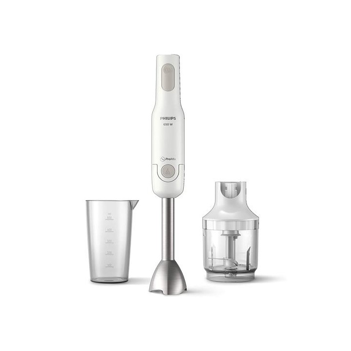 Philips HR2535/00 Batidora de acero con 650w y picadora