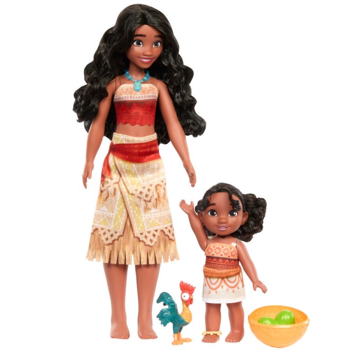 Blister 2 muñecas Vaiana & Simea Moana 2 Disney
