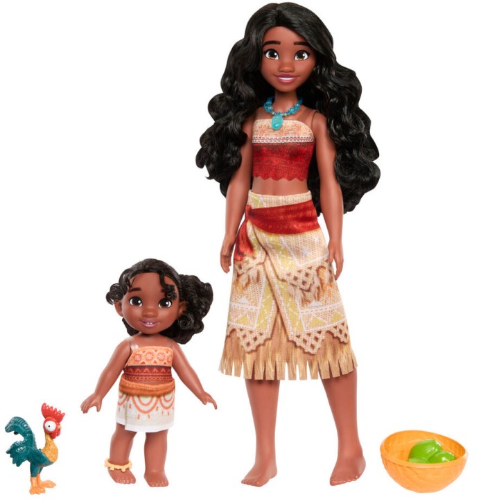 Blister 2 muñecas Vaiana & Simea Moana 2 Disney