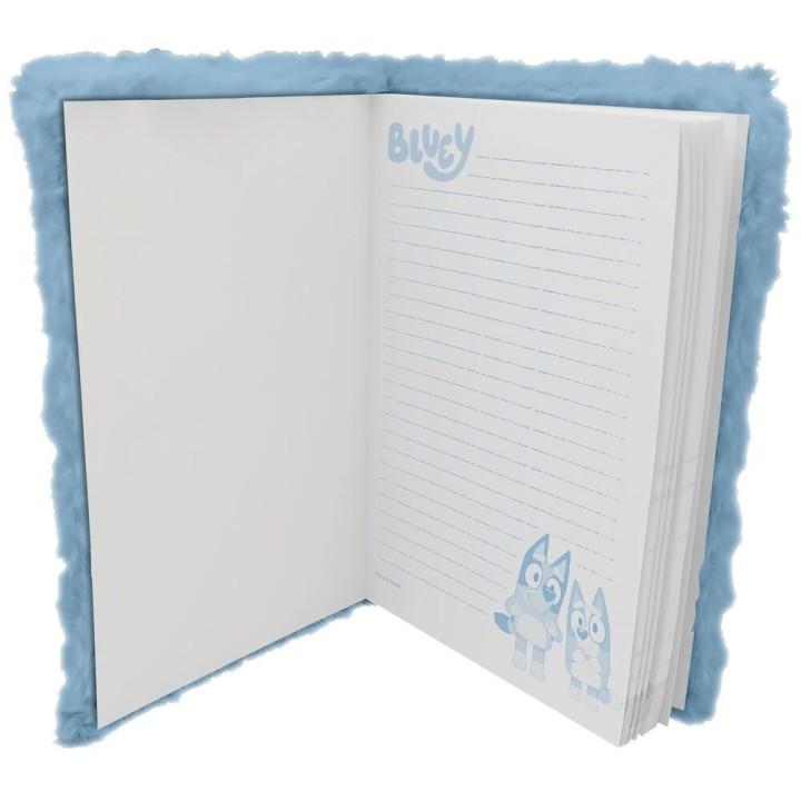 Cuaderno peluche A5 Bluey