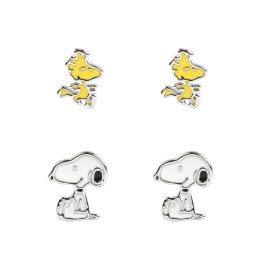 Set 2 Pares de pendientes Snoopy