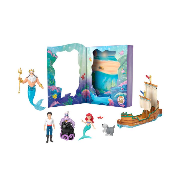 Mini Libro de Cuentos La Sirenita Disney