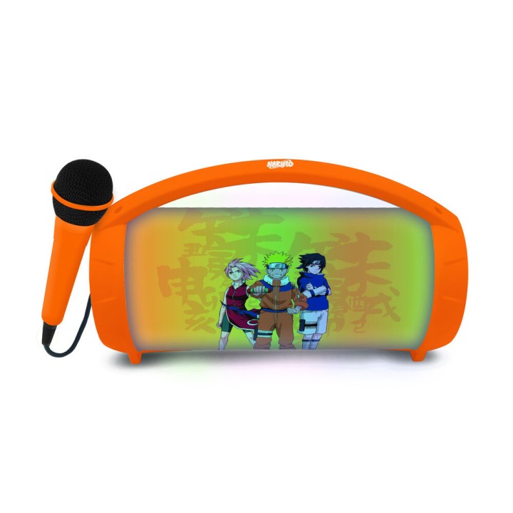 Altavoz Bluetooth Luminoso + Microfono Naruto
