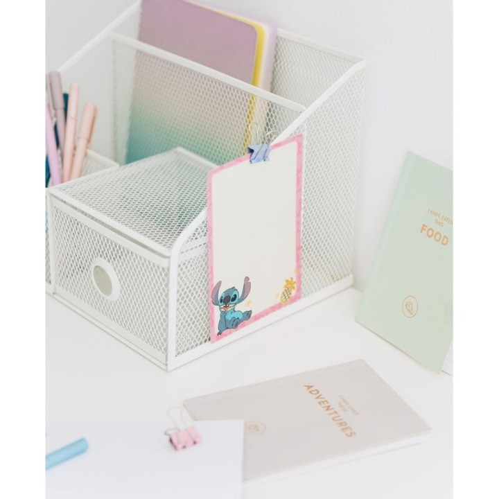Cuaderno notas adhesivas Stitch Disney