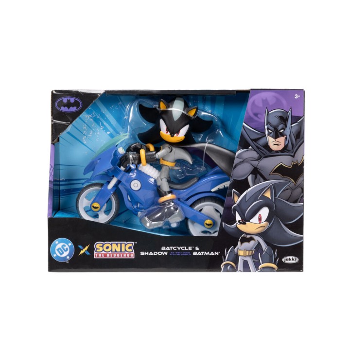 Figura Shadow con Batmovil Sonic The Hedgehog 12cm