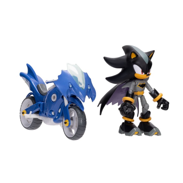 Figura Shadow con Batmovil Sonic The Hedgehog 12cm