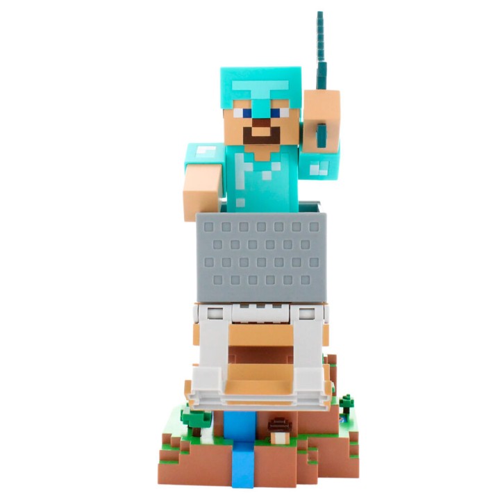 Cable Guy soporte sujecion Diamond Steve Minecraft 20cm