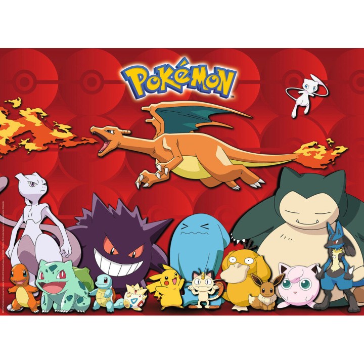 Puzzle Pokemon XXL 100pzs