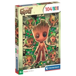 Puzzle I Am Groot Marvel 104pzs