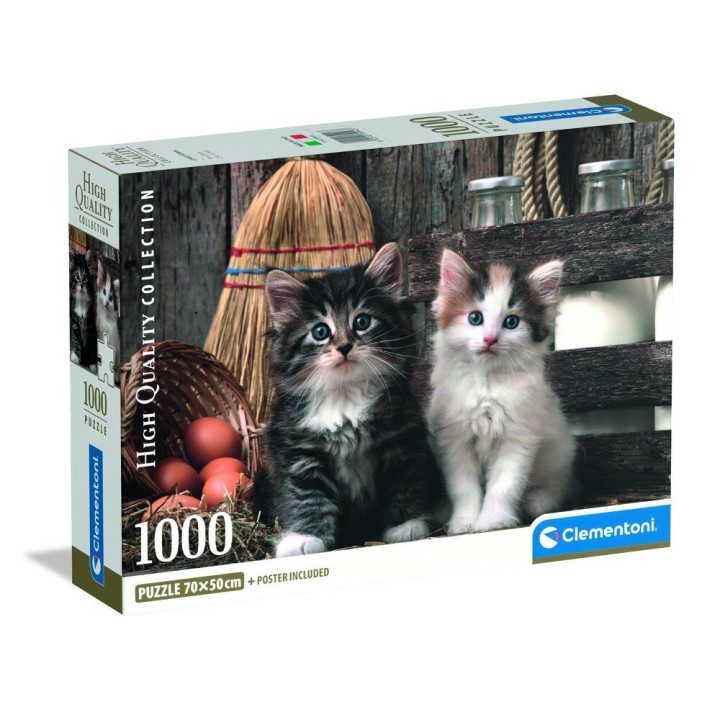 Puzzle Lovely Kittens High Quality 1000pzs