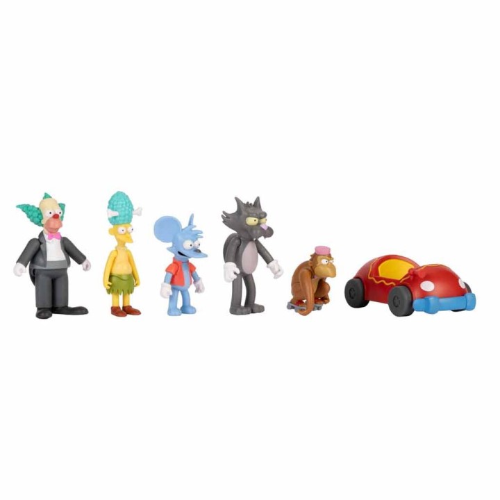 Blister 6 figuras Los Simpsons 7cm