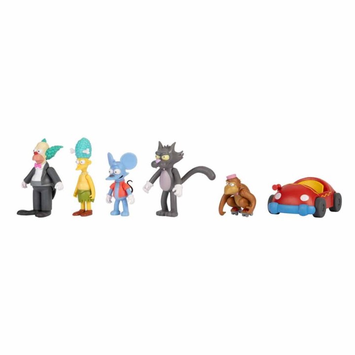 Blister 6 figuras Los Simpsons 7cm