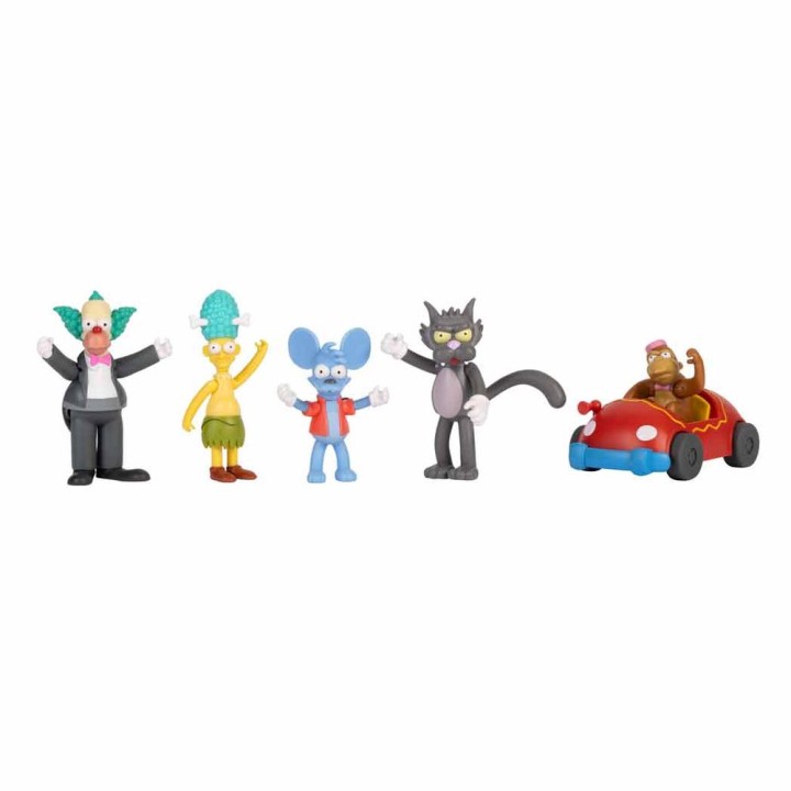 Blister 6 figuras Los Simpsons 7cm