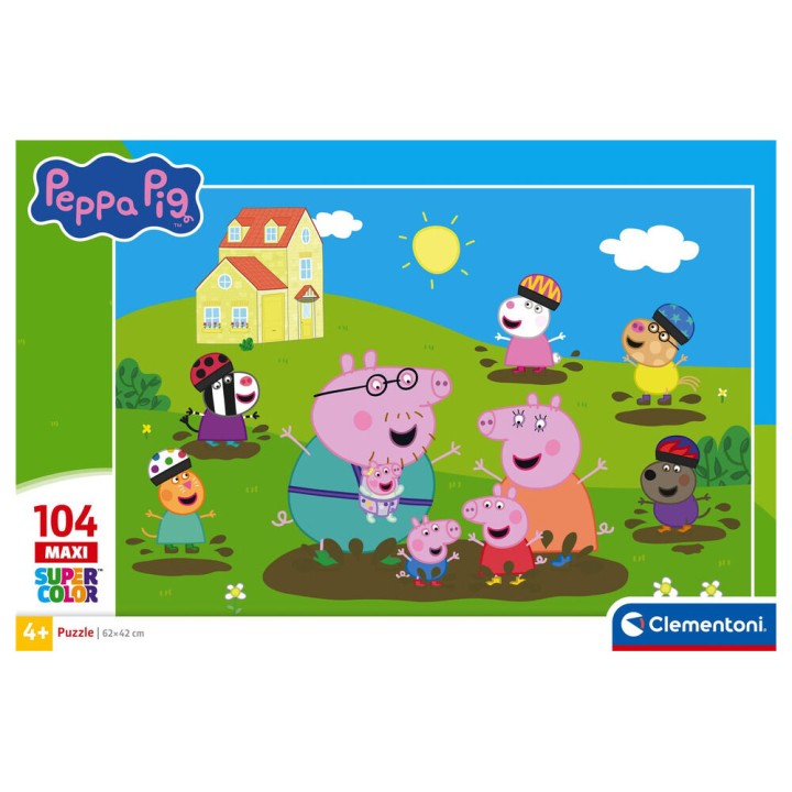 Puzzle maxi Peppa Pig 104pzs