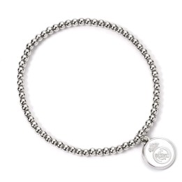 Pulsera Real Madrid plateada