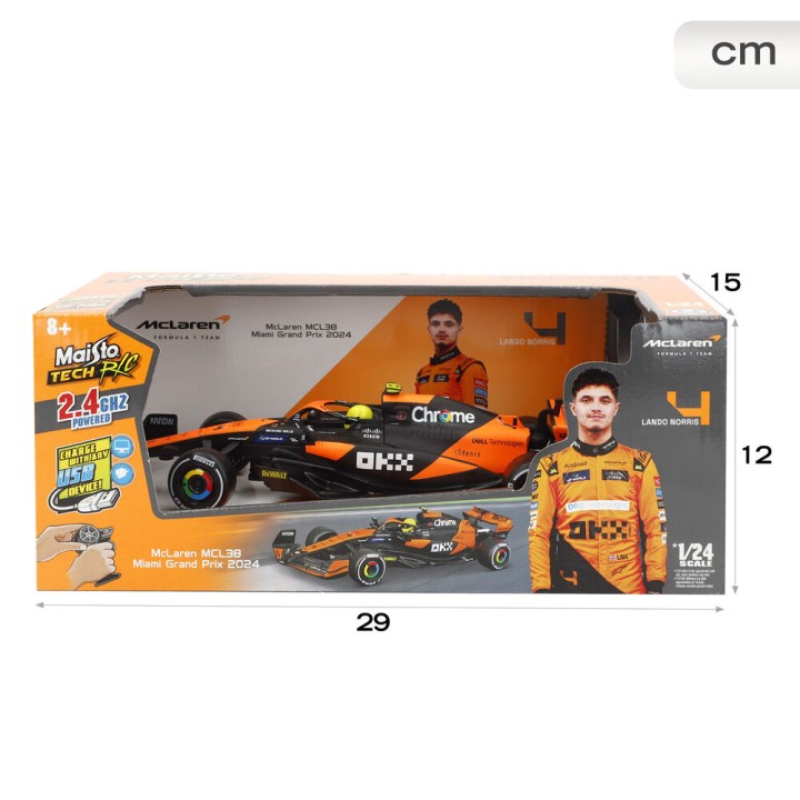 Coche McLaren MCL 38 radio control