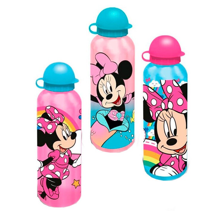 Cantimplora surtido aluminio Minnie Disney 500ml