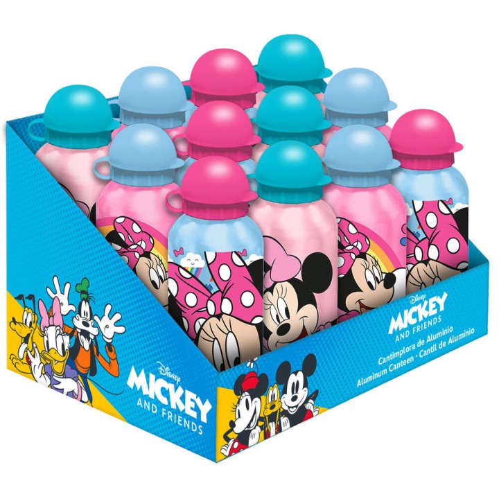 Cantimplora surtido aluminio Minnie Disney 500ml