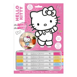 Set colorear Hello Kitty and Friends