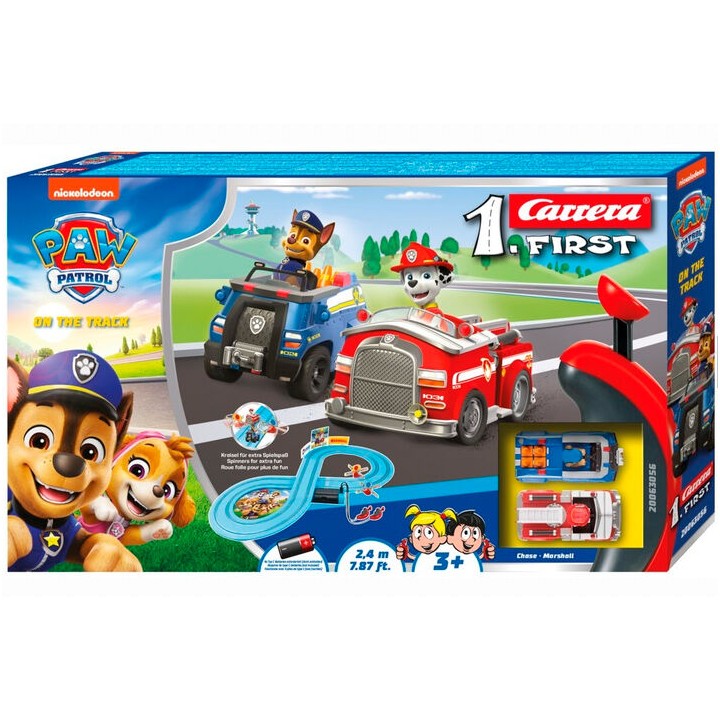 Circuito carreras Chase & Marshall Patrulla Canina Paw Patrol