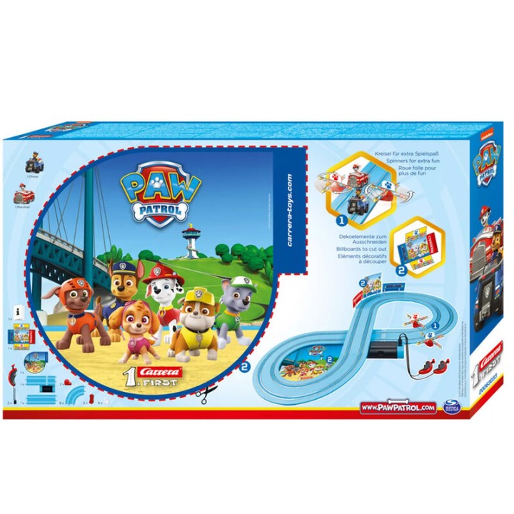 Circuito carreras Chase & Marshall Patrulla Canina Paw Patrol